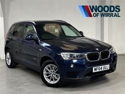 Blue Used 2014 BMW X3 Comfort Edition SUV | £10,689 (Fair price)