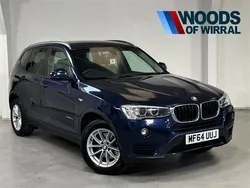 Blue Used 2014 BMW X3 Comfort Edition SUV | £10,689 (Fair price)