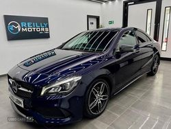 Blue Used 2018 Mercedes CLA220 AMG line Sedan | £13,945 (A bit pricey)