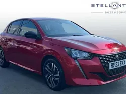 Red Used 2022 Peugeot 208 Allure Premium Hatchback | £11,844 (Fair price)