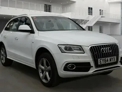 White Used 2014 Audi Q5 S-Line SUV | £8,495