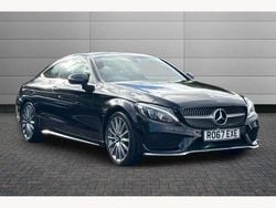 Black Used 2017 Mercedes C220 AMG Line Premium Coupe | £15,990 (A bit pricey)