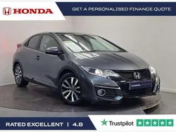 Grey Used 2017 Honda Civic SR Hatchback | £10,985 (Fair price)