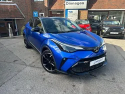 Blue Used 2022 Toyota C-HR Sport SUV | £21,890 (A bit pricey)