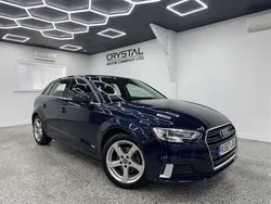 Blue Used 2017 Audi A3 Sportback Sport Hatchback | £8,995 (Fair price)