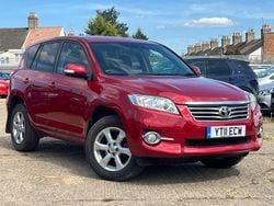 Red Used 2011 Toyota RAV4 SUV | £6,688 (A bit pricey)