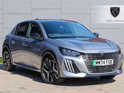 Grey New 2025 Peugeot e-208 GT Hatchback | £26,995