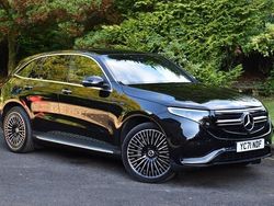 Black Used 2021 Mercedes EQC400 AMG Line Premium SUV | £32,500 (A bit pricey)
