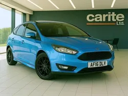Blue Used 2016 Ford Focus Zetec Hatchback | £6,795 (Fair price)