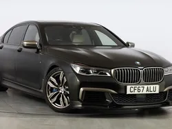 Black Used 2017 BMW M760 Comfort Edition Sedan | £35,000