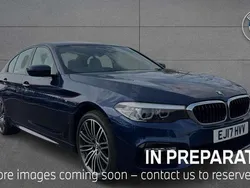 Blue Used 2017 BMW 530 M Sport Sedan | £19,990 (Fair price)