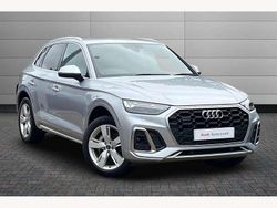Floret silver Used 2022 Audi Q5 S-Line SUV | £31,970 (Fair price)