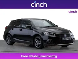 Black Used 2019 Lexus CT200h Sport Line Hatchback | £16,949 (Fair price)