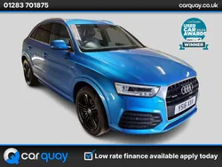 Blue Used 2016 Audi Q3 S-line plus SUV | £10,995 (Fair price)