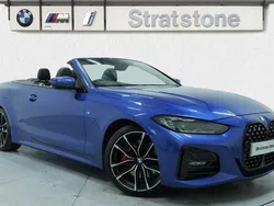 Blue Used 2021 BMW 420 M Sport Cabriolet | £26,990 (A bit pricey)