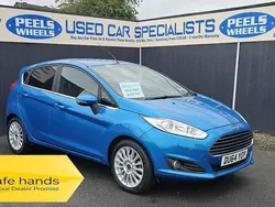Blue Used 2014 Ford Fiesta Titanium Hatchback | £3,675 (Good price)