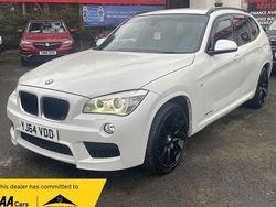 White Used 2014 BMW X1 M Sport SUV | £9,995 (A bit pricey)