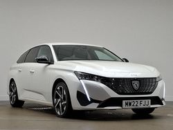 White Used 2022 Peugeot 308 Allure Premium Estate | £17,998 (Fair price)