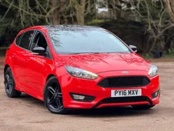 Red Used 2016 Ford Focus Zetec Hatchback | £3,997 (Fair price)