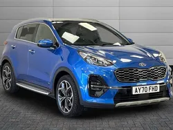 Blue Used 2020 Kia Sportage 2 SUV | £18,795 (A bit pricey)