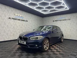 Blue Used 2015 BMW 118 Sport Line Hatchback | £8,499 (Fair price)