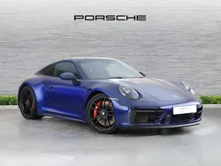 Blue Used 2023 Porsche 911 Carrera 4 GTS Coupe | £117,900 (Expensive)