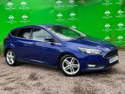 Blue Used 2015 Ford Focus Zetec Hatchback | £3,999 (Fair price)