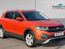 Energetic orange metallic Used 2023 VW T-Cross SEL SUV | £17,650 (Good price)