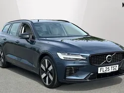 Special metallic denim blue Used 2025 Volvo V60 Plus Estate | £41,145 (Expensive)