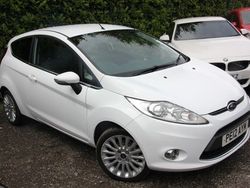 White Used 2012 Ford Fiesta Titanium Hatchback | £5,000 (A bit pricey)