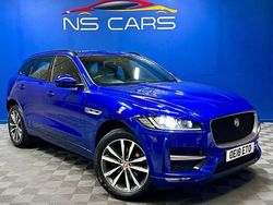 Blue Used 2018 Jaguar F-Pace R-Sport SUV | £14,999 (Fair price)