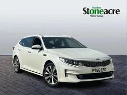 White Used 2016 Kia Optima 3 Estate | £9,250 (Fair price)
