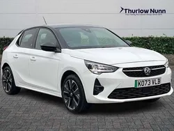 Arctic white Used 2024 Vauxhall Corsa-e Hatchback | £13,300 (Fair price)