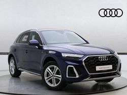 Blue Used 2023 Audi Q5 S-Line SUV | £33,990 (Fair price)