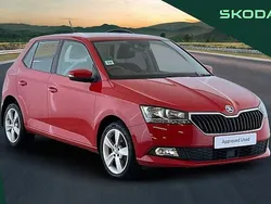 Corrida red Used 2019 Skoda Fabia Hatchback | £9,890 (Fair price)