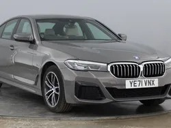 Grey Used 2021 BMW 530e M Sport | £25,985 (Fair price)