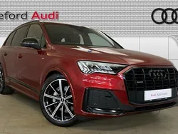 Red Used 2023 Audi Q7 Black Edition SUV | £49,482 (Fair price)