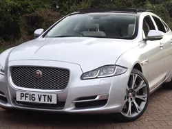 Silver Used 2016 Jaguar XJ Portfolio Sedan | £14,999 (Fair price)