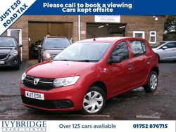 Red Used 2017 Dacia Sandero Ambiance Hatchback | £5,995 (Fair price)