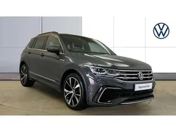Grey Used 2022 VW Tiguan R-line SUV | £28,999 (A bit pricey)