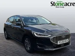Black New 2025 Ford Focus Titanium Hatchback | £21,560 (Super price)