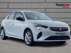 White jade Used 2021 Vauxhall Corsa Elite Hatchback | £11,990 (Fair price)