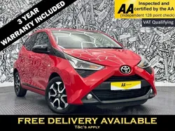 Red Used 2021 Toyota Aygo Trend Hatchback | £11,195 (Fair price)