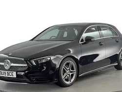 Black Used 2019 Mercedes A180 AMG line Hatchback | £16,820 (Fair price)