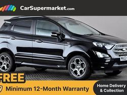 Black Used 2022 Ford Ecosport ST-Line SUV | £11,697 (Fair price)