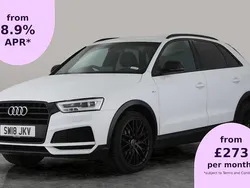 White Used 2018 Audi Q3 Black Edition SUV | £15,210 (Fair price)