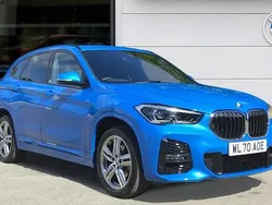 Blue Used 2021 BMW X1 M Sport SUV | £21,900 (Fair price)