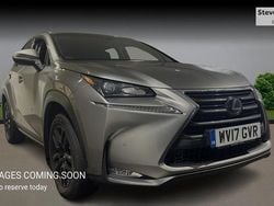 Silver Used 2017 Lexus NX300h Luxury Line SUV | £17,997 (Fair price)
