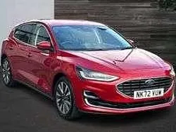 Red Used 2022 Ford Focus Titanium Hatchback | £17,418 (A bit pricey)