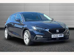 Blue Used 2022 Seat Leon SE Dynamic Hatchback | £13,690 (Fair price)